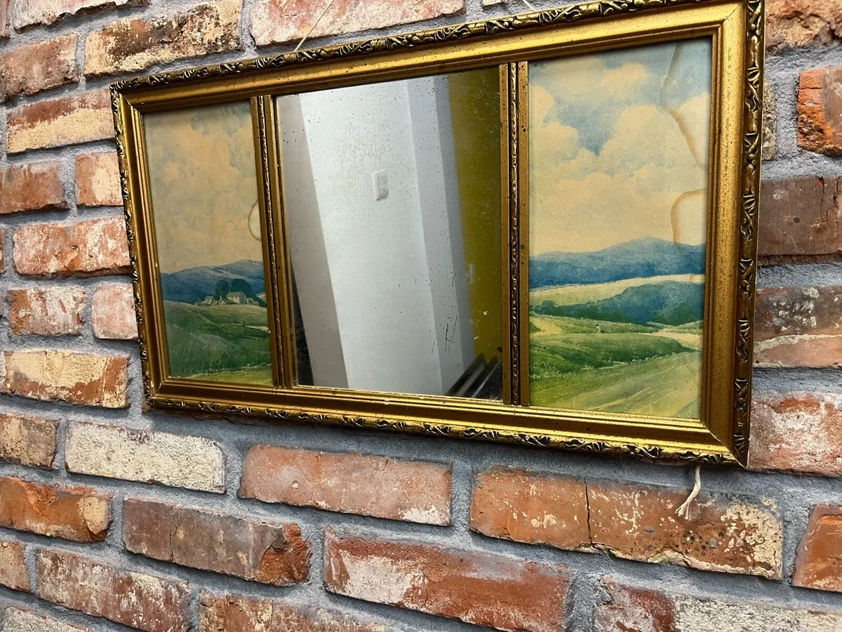 Vintage picture mirror - Image 1