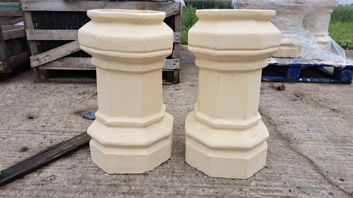 New Octagon Chimney Pots.  In Stock - Image 2