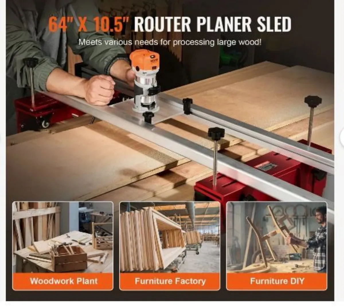 Router Sled, 64 inches/162.6 cm - Image 2