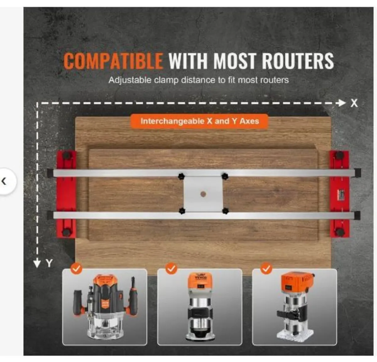 Router Sled, 64 inches/162.6 cm - Image 4
