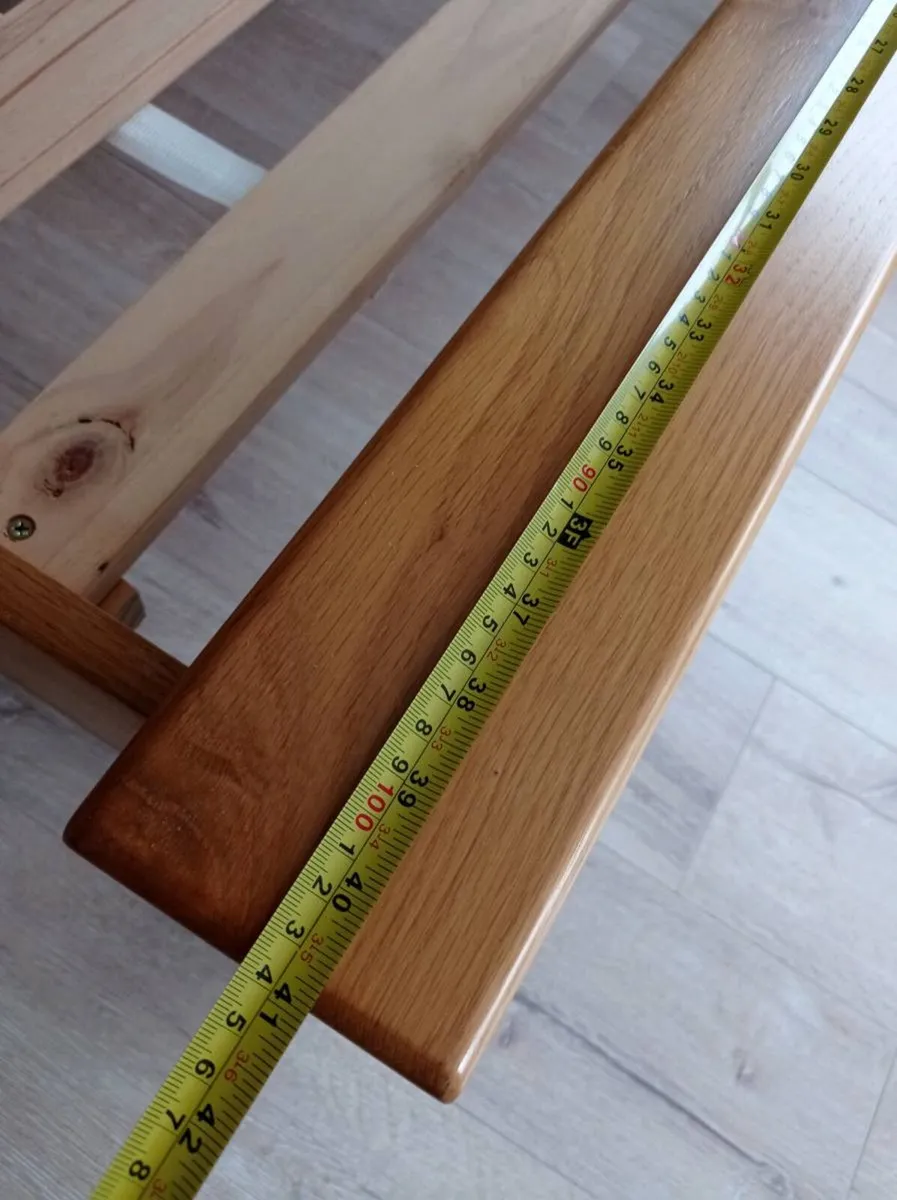 Single oak bed - Image 4
