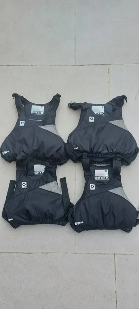 Mystic Star Floatation / Lifejacket Vests (Qty 4) - mint condition - Image 1