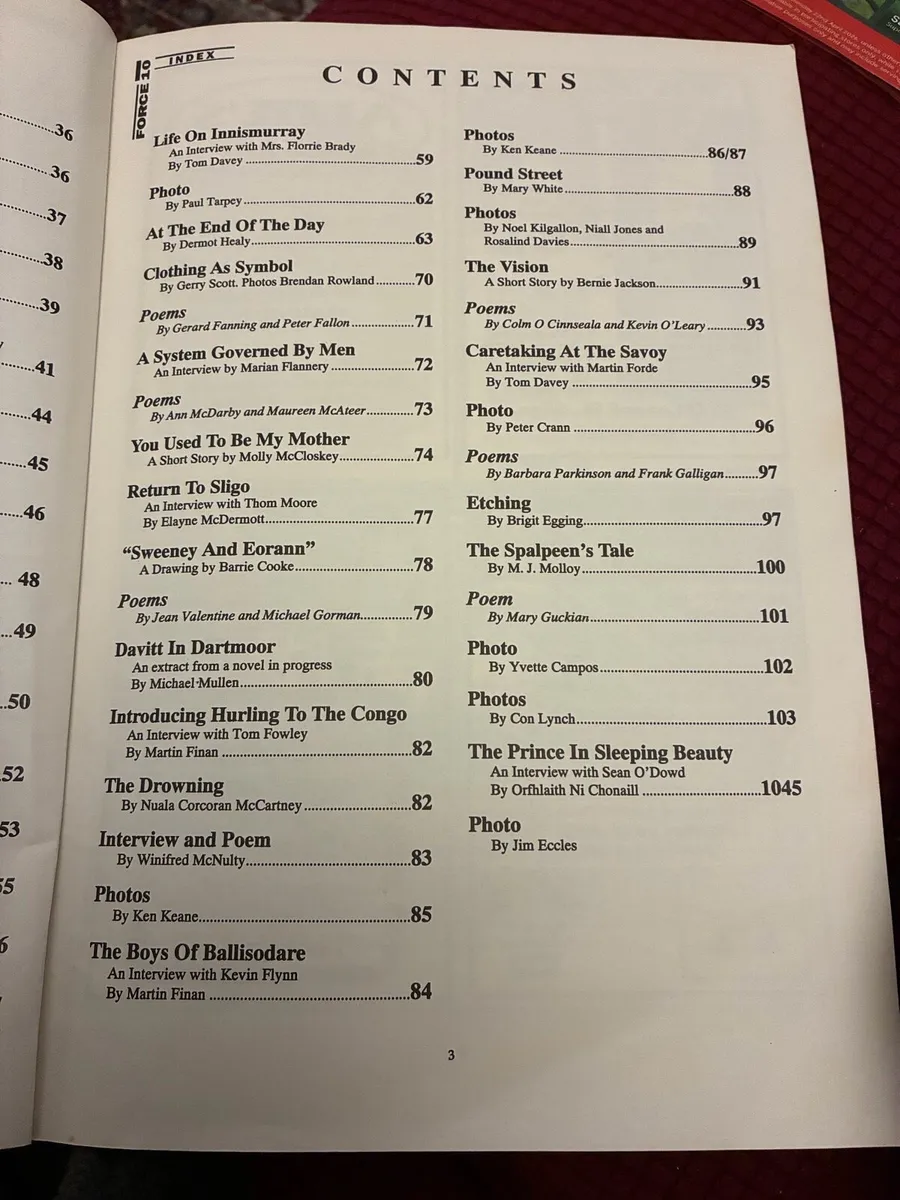 Force 10- An Irish Journal Spring ‘93 - Image 4