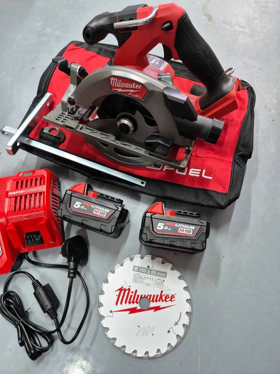 Milwaukee M18FCS552 FUEL Gen2 165mm Circular Saw K - Image 2