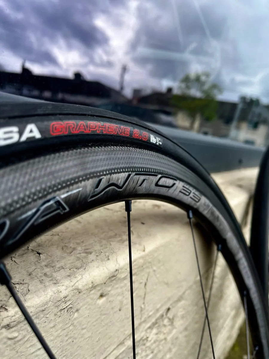 Campagnolo Bora WTO 33 Carbon Front Wheel - Image 1