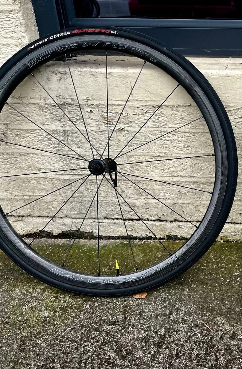 Campagnolo Bora WTO 33 Carbon Front Wheel - Image 4