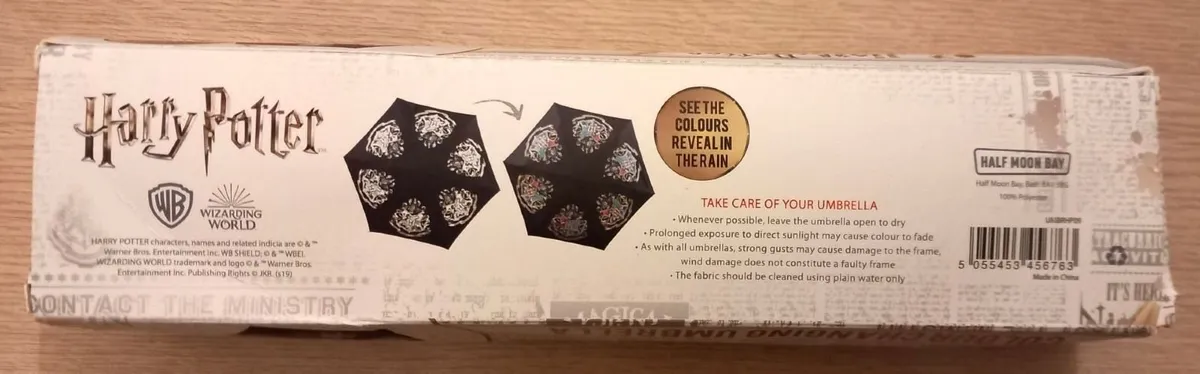 Harry Potter Colour Changing Umbrella - Image 2