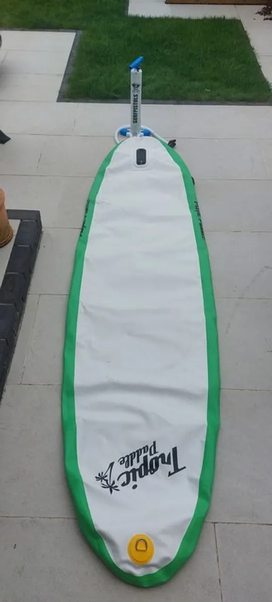 SUP - Tropic Paddle 10'6 Inflatable - Mint Condition - Image 3