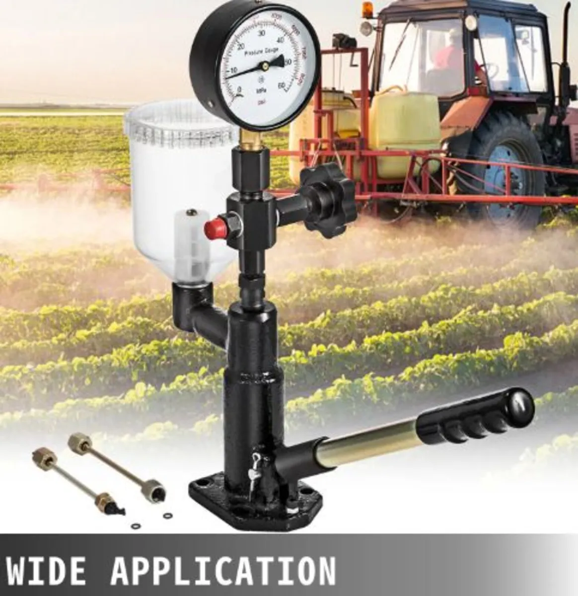 600 Bar Injector Tester 0.8L Fuel Pressure Gauge, - Image 4