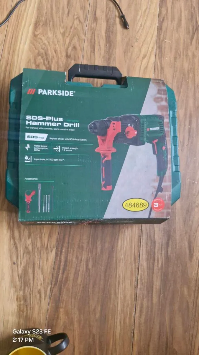 Parkside PBH 800 A1 Hammer Drill Chisel Hammer - Image 1