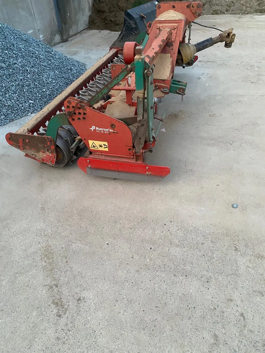 Kvernland 3meter Power harrow - Image 1