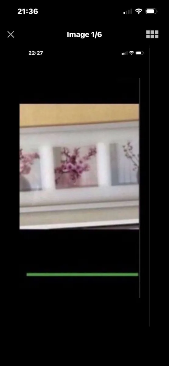 Framed Floral  Print Set - Image 1