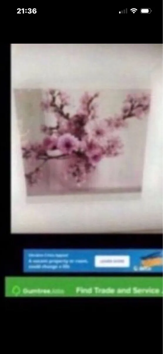 Framed Floral  Print Set - Image 3