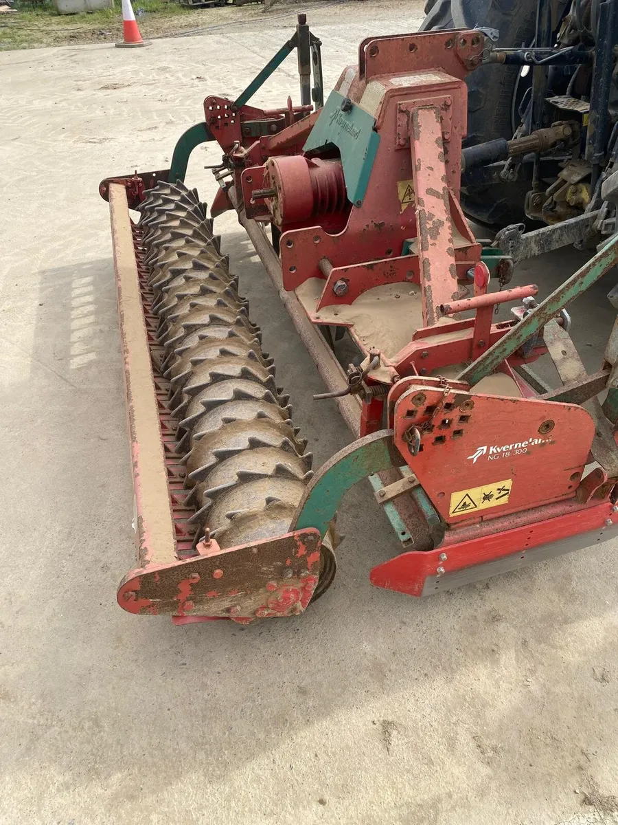Kvernland 3meter Power harrow - Image 4