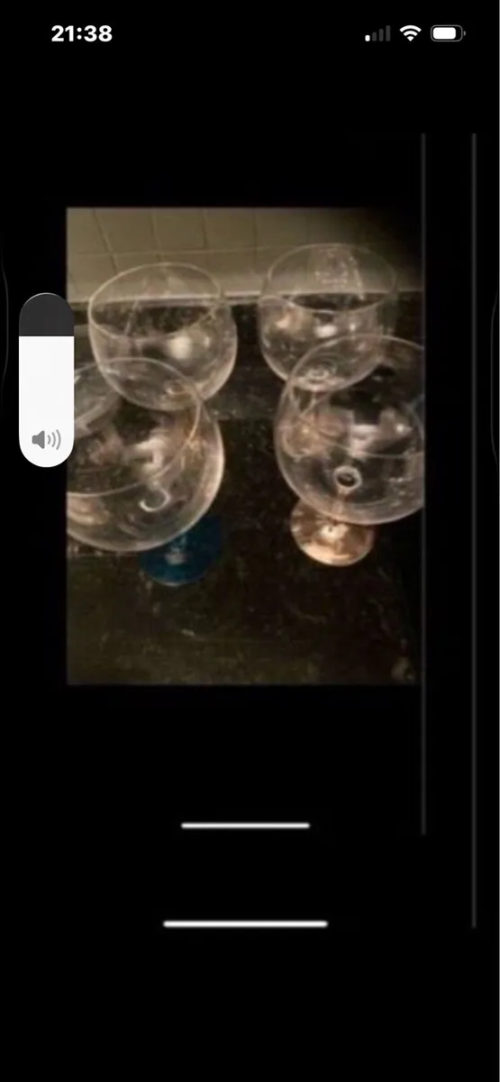 Large gin glasses (4) - Image 3