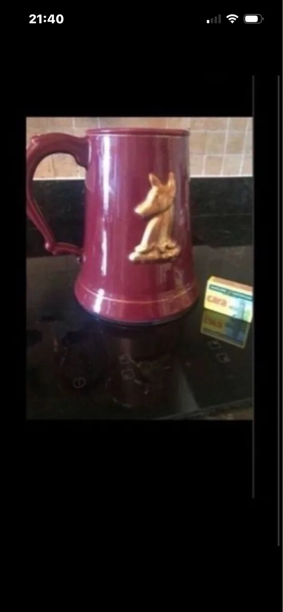 Rare 3 1/2 Pint Whitbread Tankard - Image 1