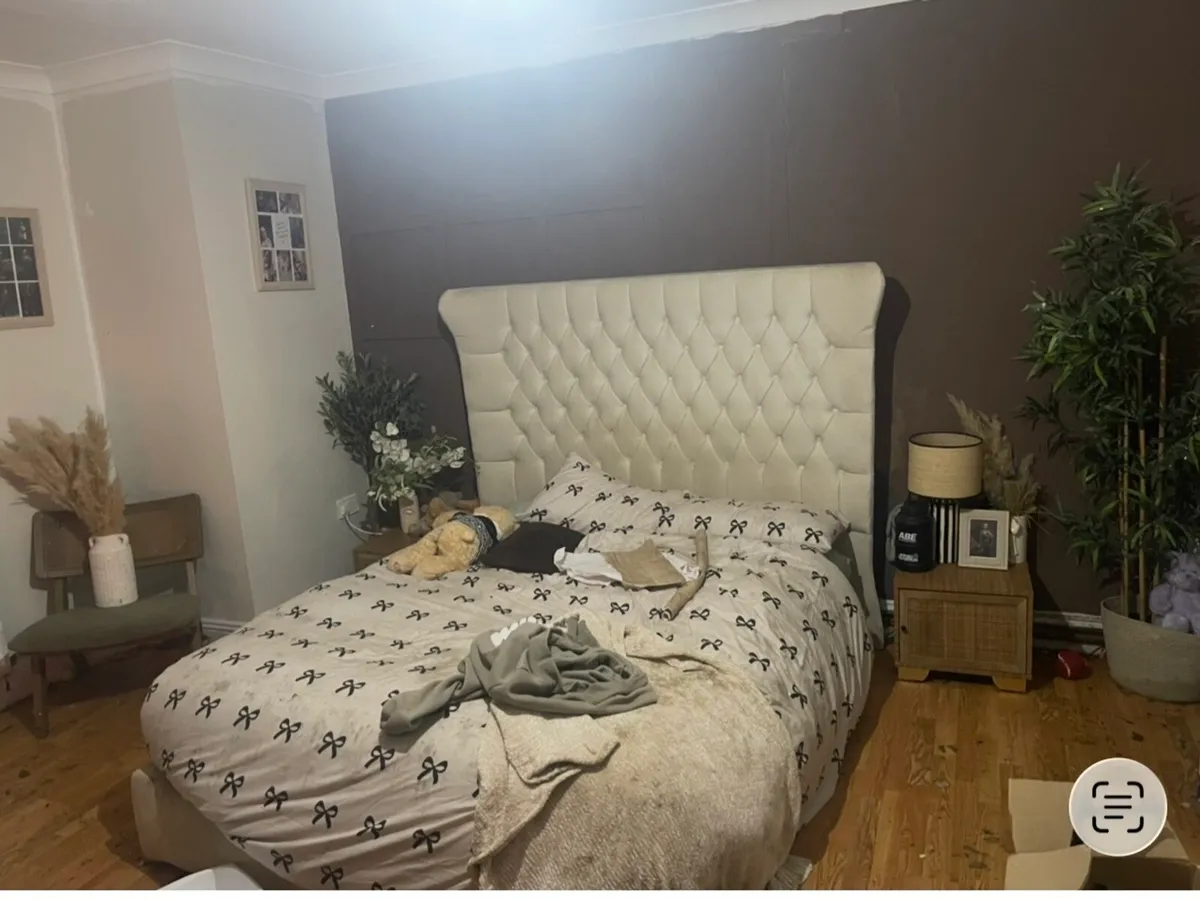 Kingsize headboard + base (optional) - Image 2