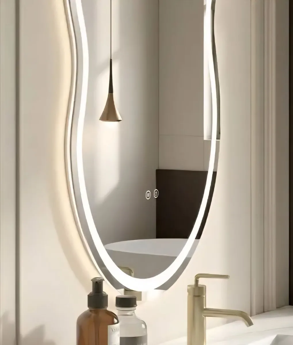 LED Bathroom Mirror Antifog Makeup Illuminated - Image 2