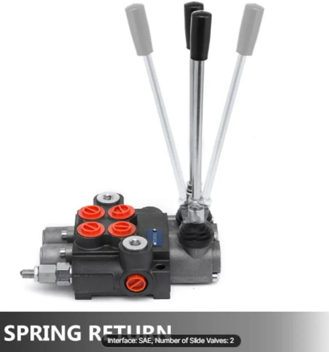 Hydraulic Valve 2 Spool Hydraulic Directional - Image 4