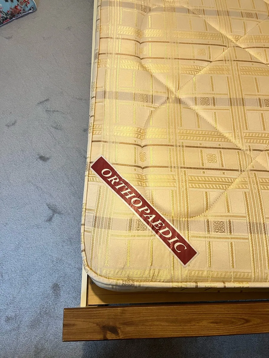 Double bed with mattress - Image 3