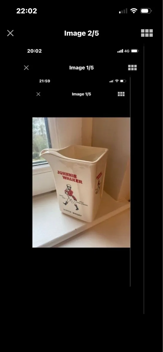 Johnnie Walker Water Jug - Image 2