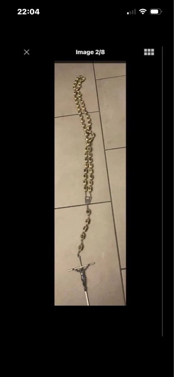Very Rare Giant Size Rosary beads - Image 2