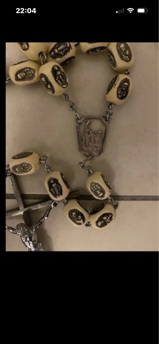 Very Rare Giant Size Rosary beads - Image 3