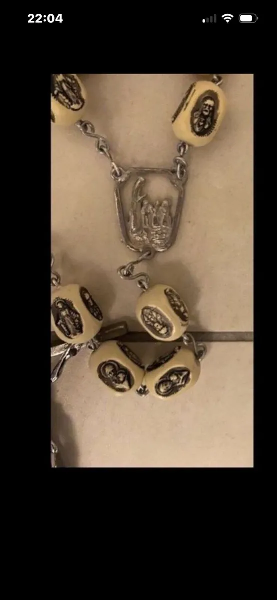 Very Rare Giant Size Rosary beads - Image 4