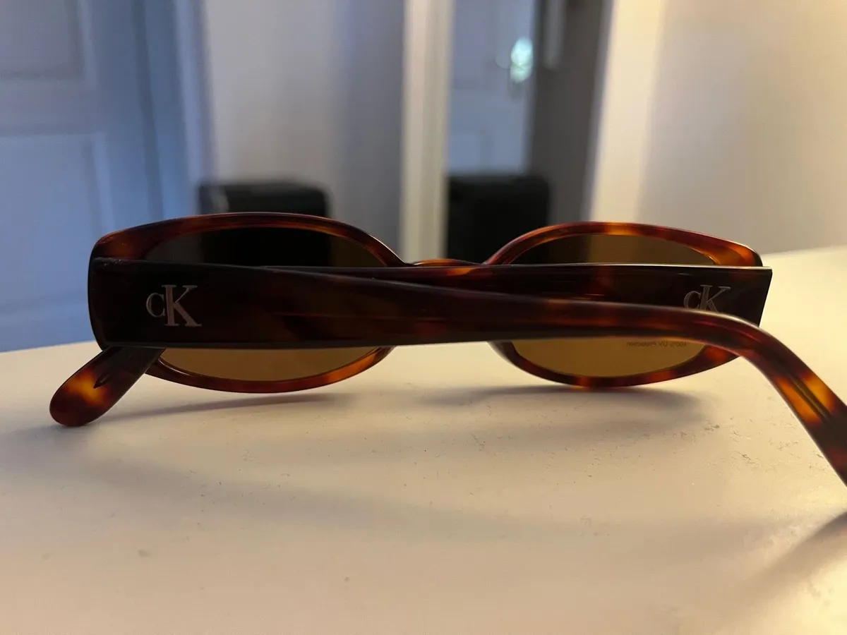 Calvin Klein Tortoise Shell Ladies Sunglasses - Image 2