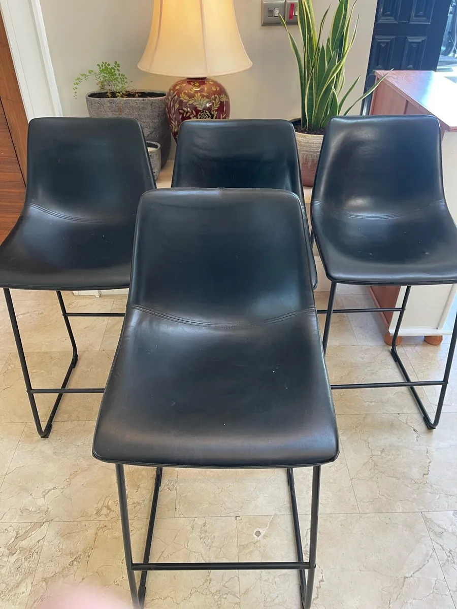 Various Tall Kitchen Island Breakfast Bar Stools - Image 2