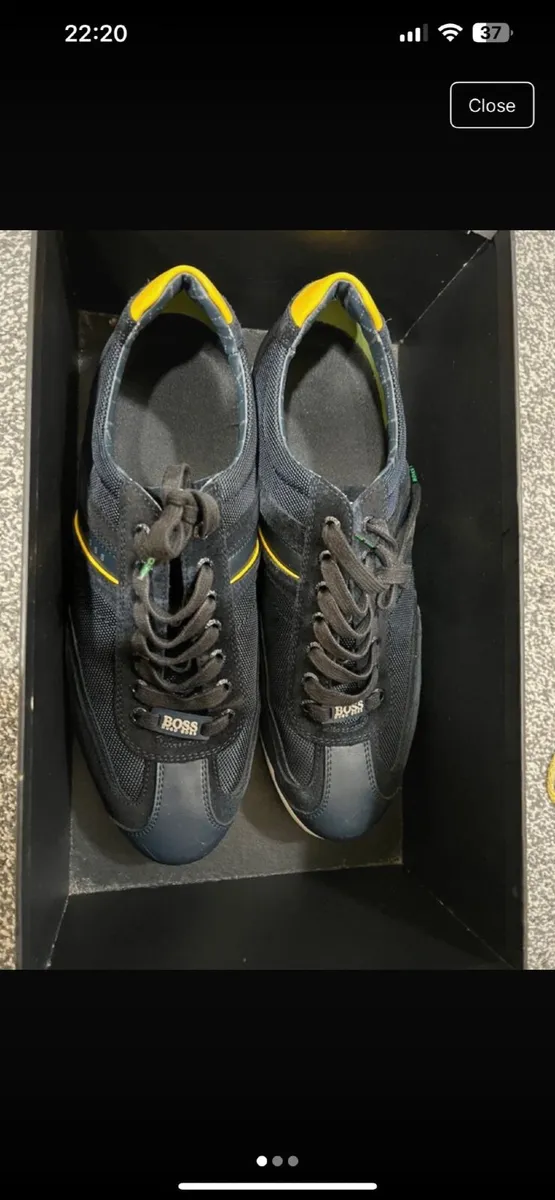 Boss navy men’s trainer - Image 3