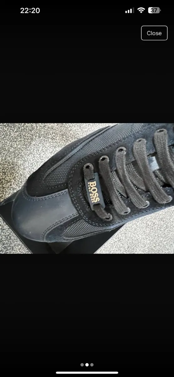 Boss navy men’s trainer - Image 2