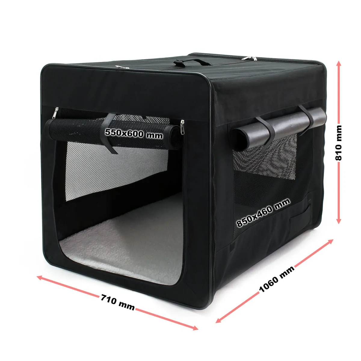 Foldable Transport Cage for Dogs XXL - Image 1