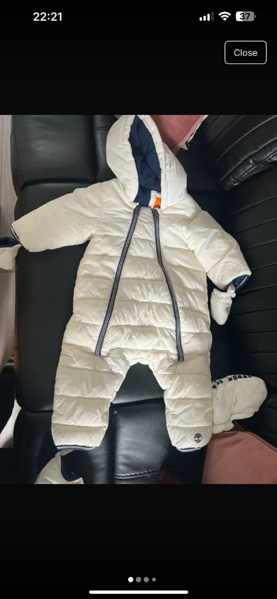 Timberland baby snow suit - Image 1