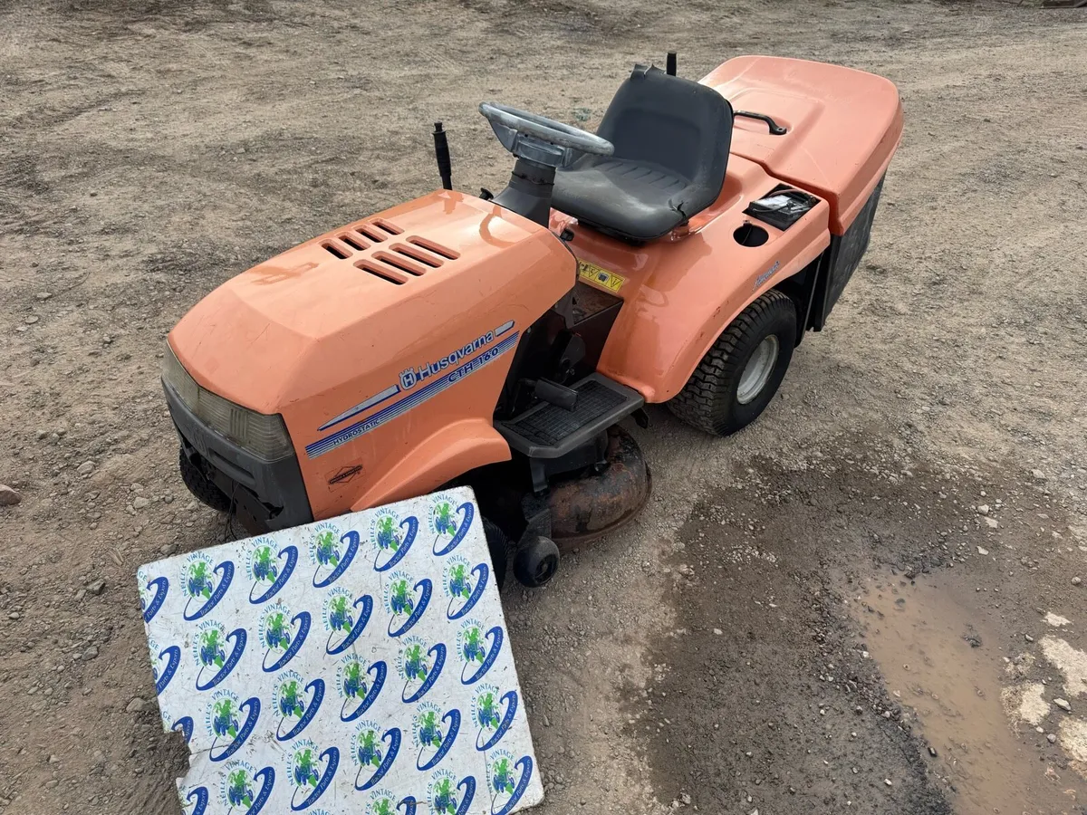 Husqvarna CTH160 Ride On Lawnmower - Image 1