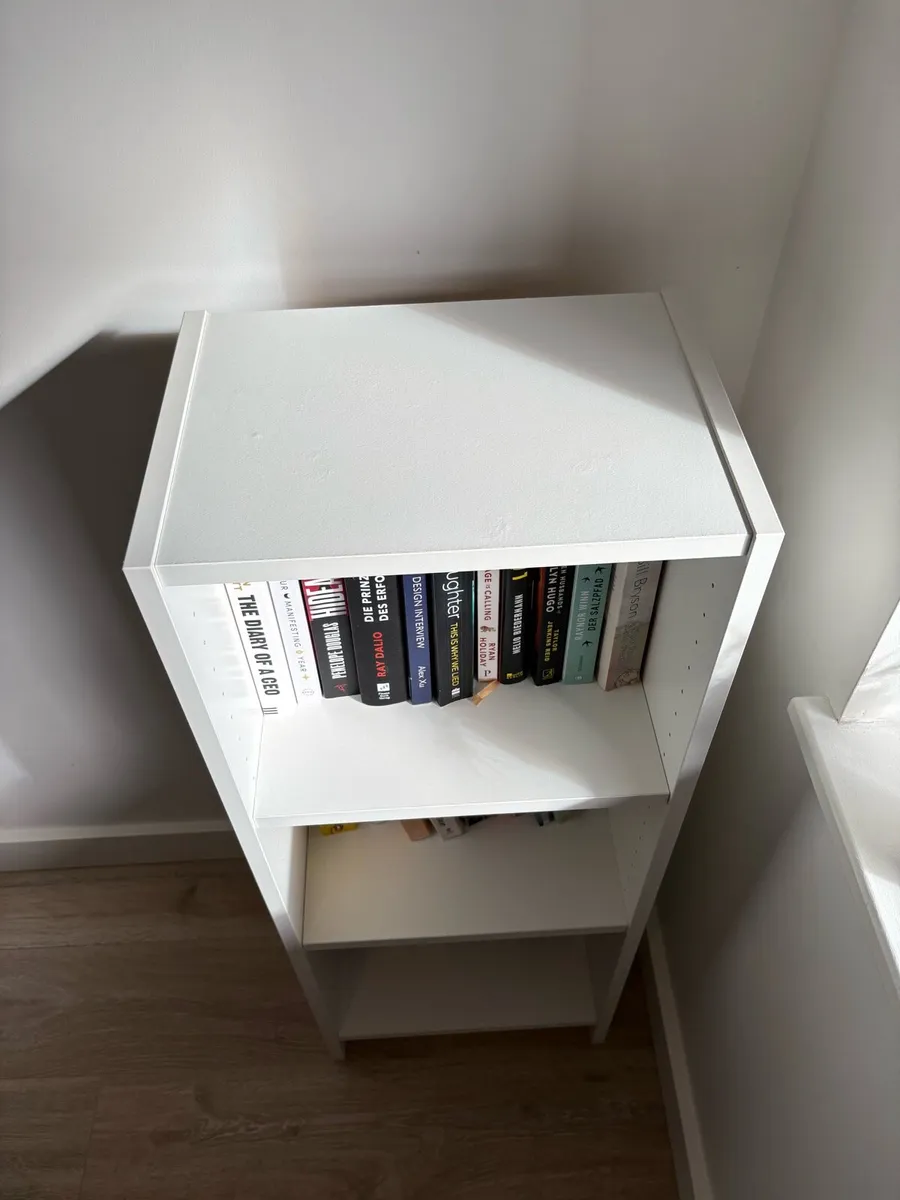 White Book shelf Billy Ikea - Image 2