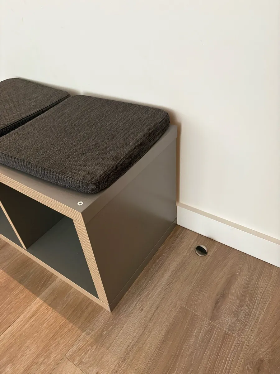 Shelving unit IKEA Kallax grey - Image 2