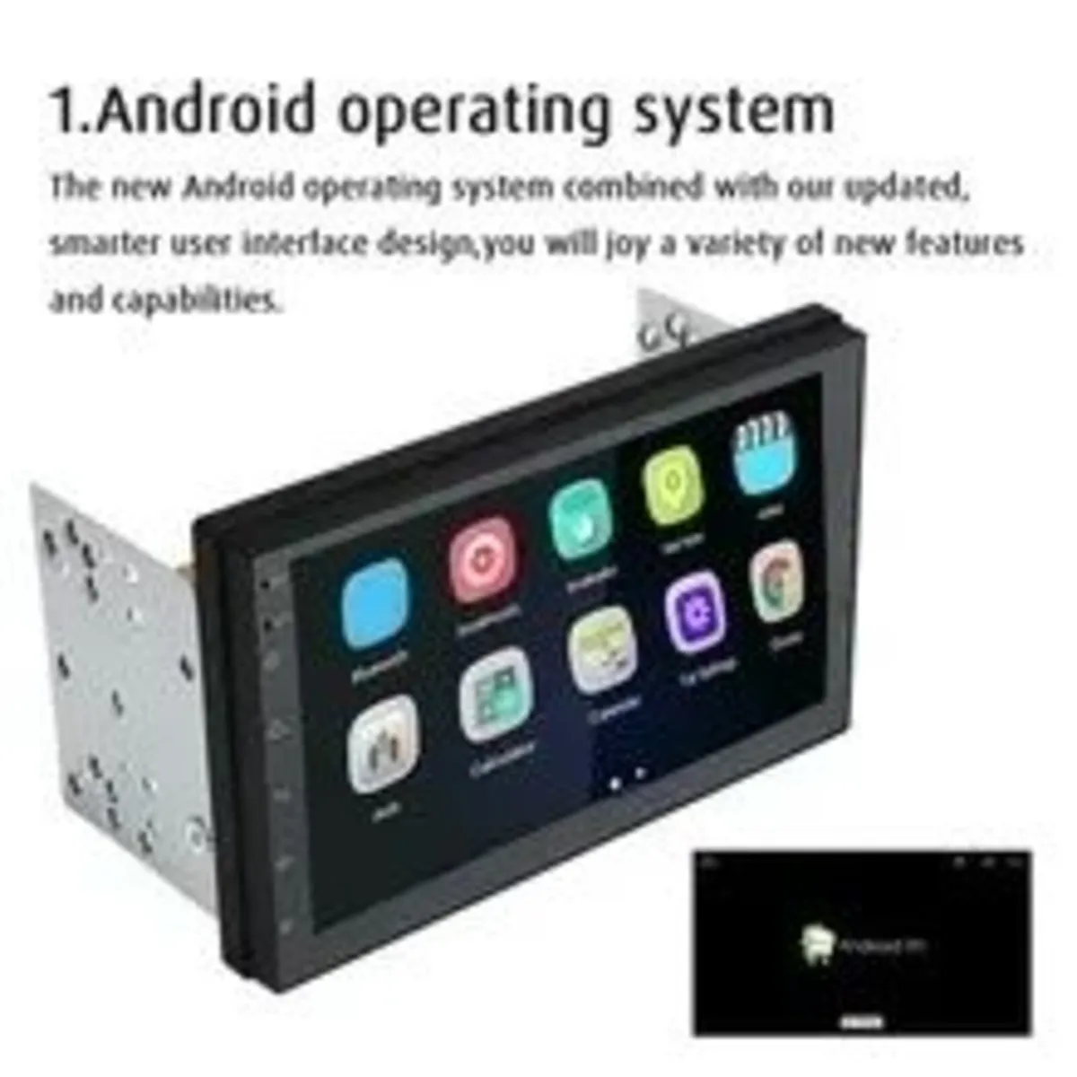 Android 7" 2 Din Car Stereo Radio Touch Bluetooth - Image 4