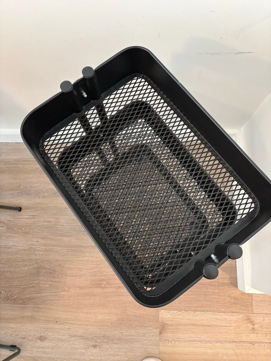 Ikea black trolley for sale - Image 2