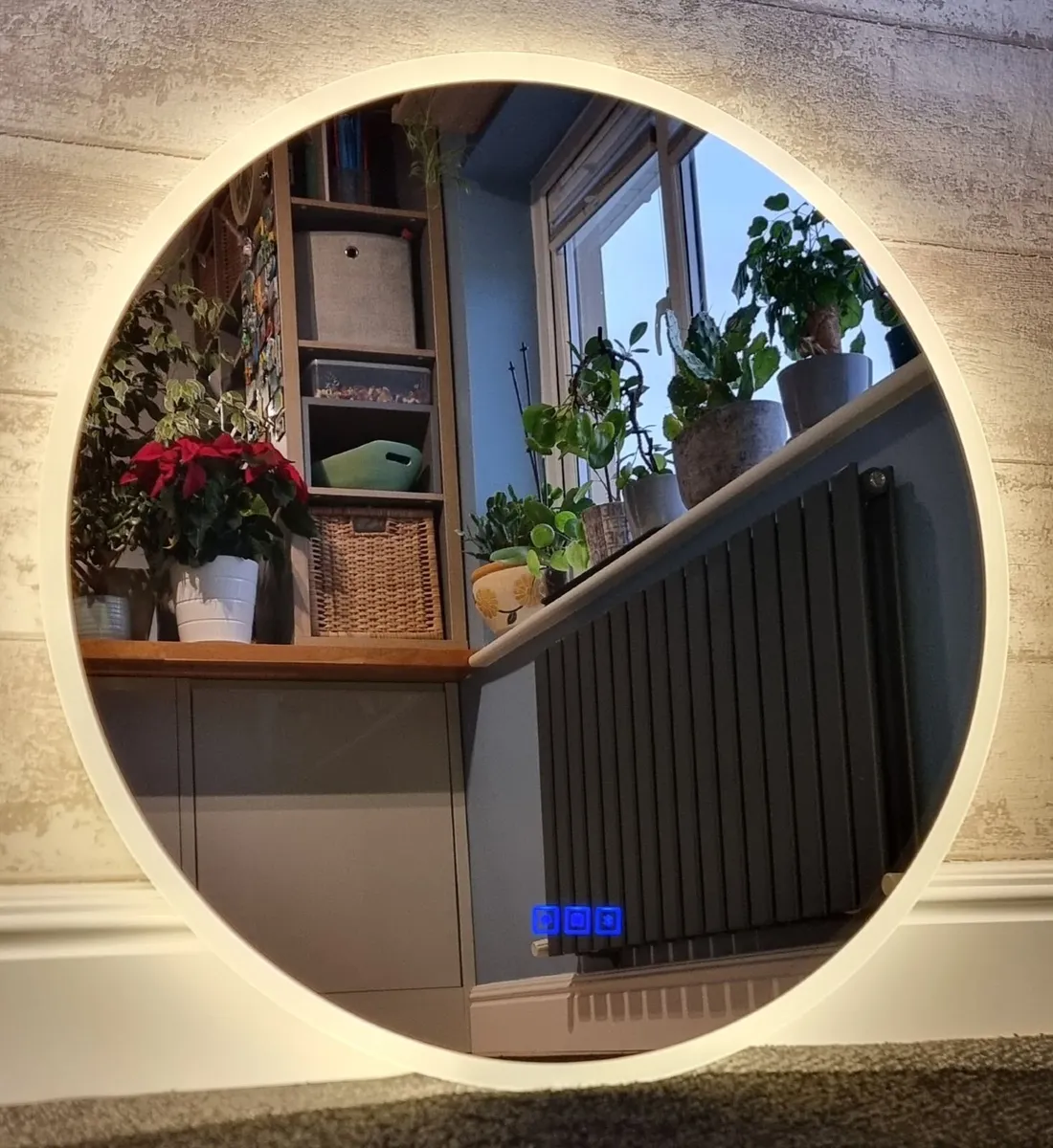 LED Bathroom Mirror Antifog Bluetooth Speakers - Image 2