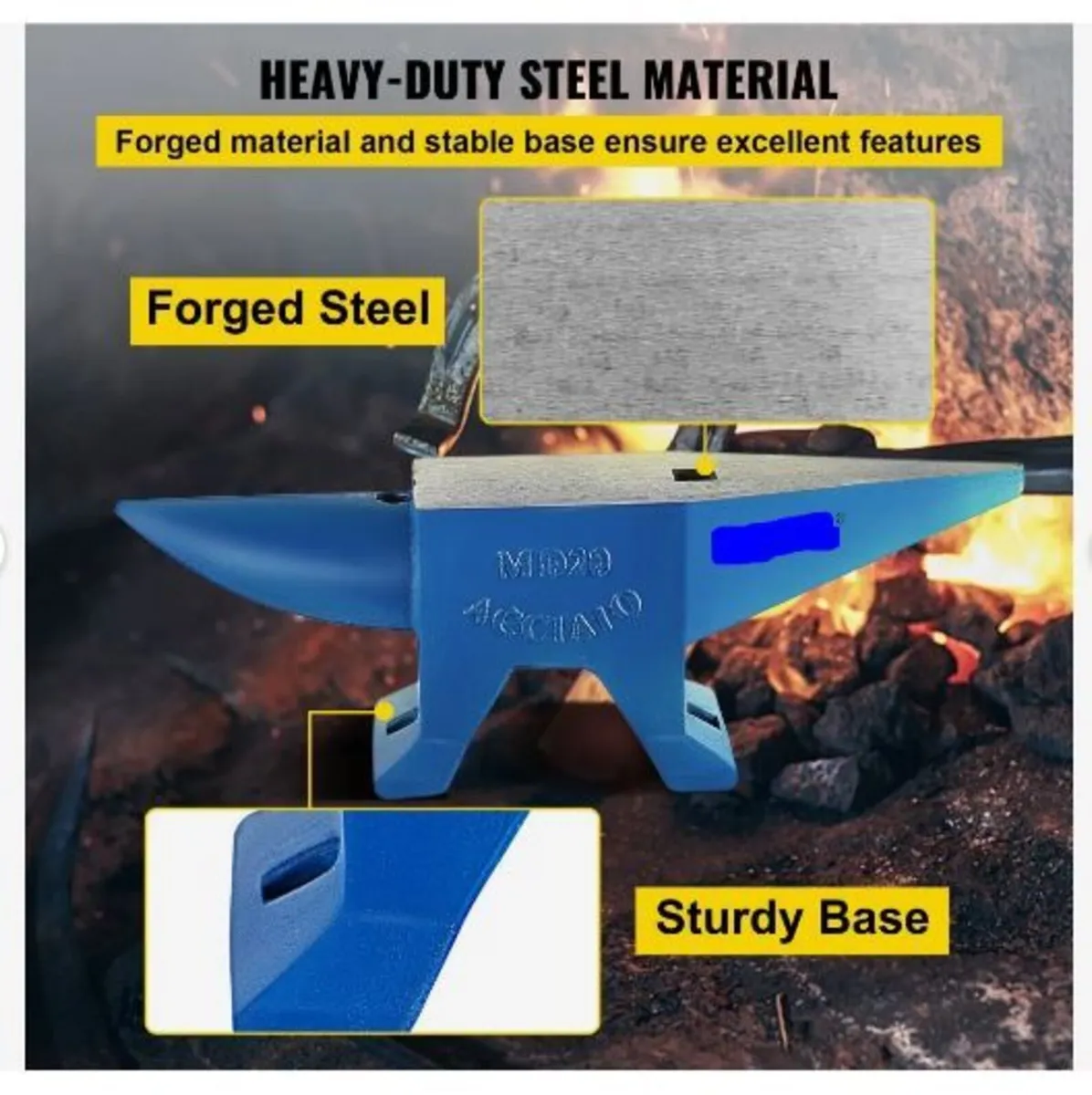 Single Horn Anvil 20 kg Steel Anvil Blacksmith - Image 3