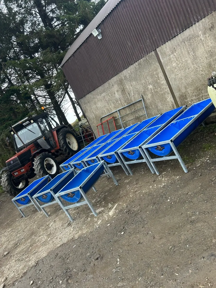 Galvanised cattle troughs - Image 1