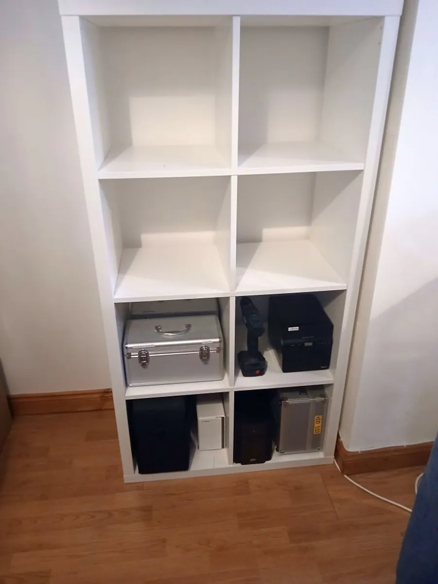 Ikea Kallax Shelving unit white 147 x 77cm