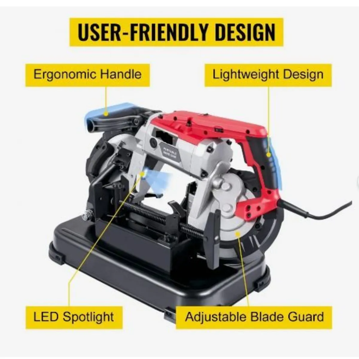 Portable Band Saw, 127 mm x 127 mm Cutting - Image 4