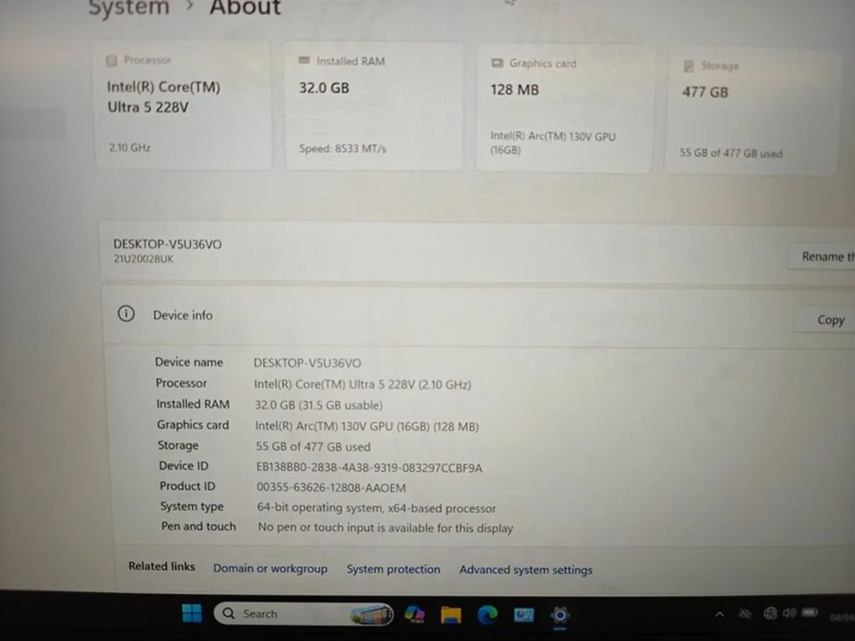 Lenovo ThinkPad E14 Gen7 Laptop | Ultra 5 | 32GB | - Image 3