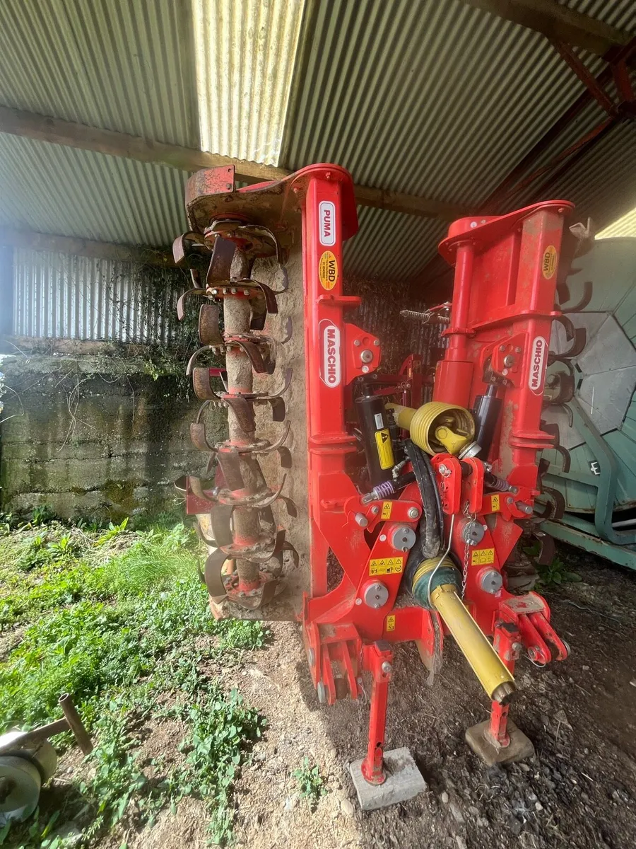 Maschio Puma 370 and Scanstone ridger potatoes - Image 1
