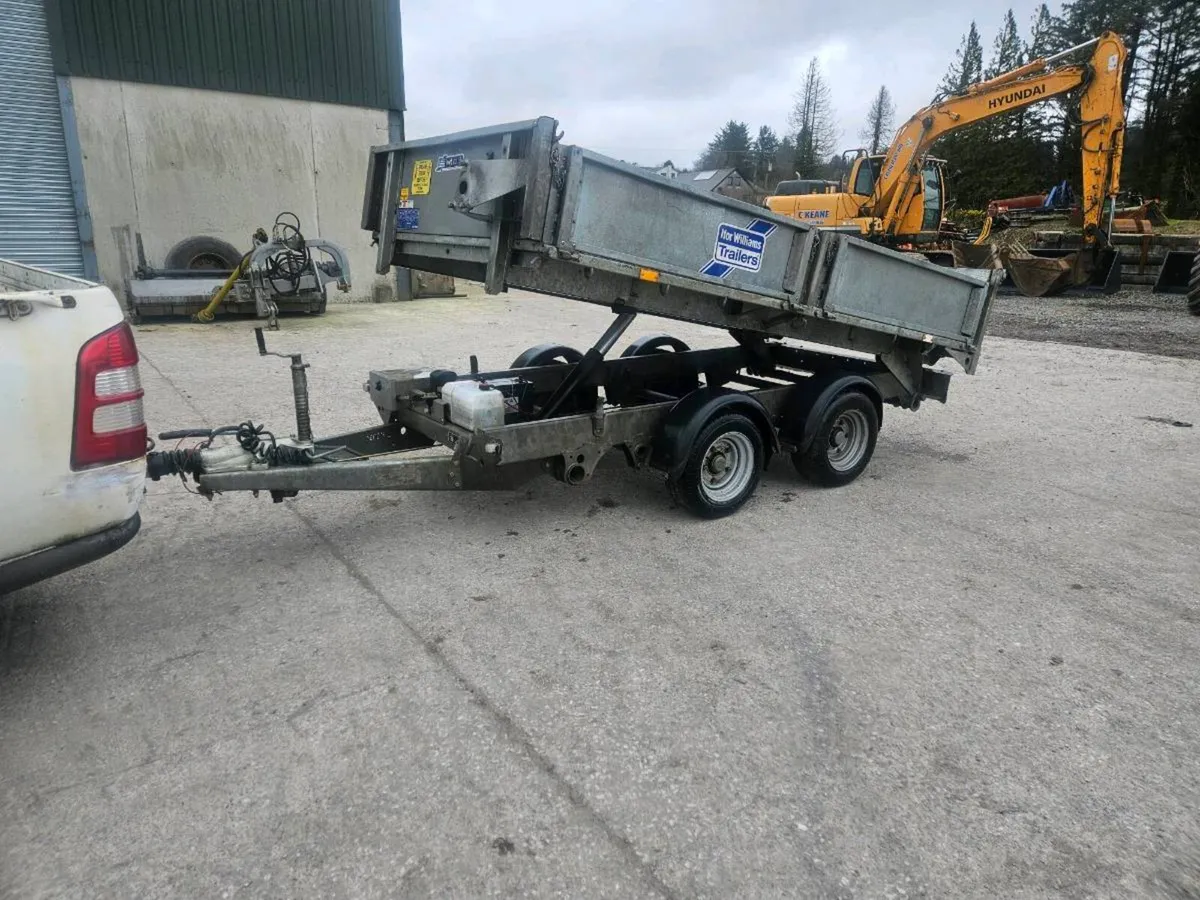 Tipping trailer ifor Williams - Image 1