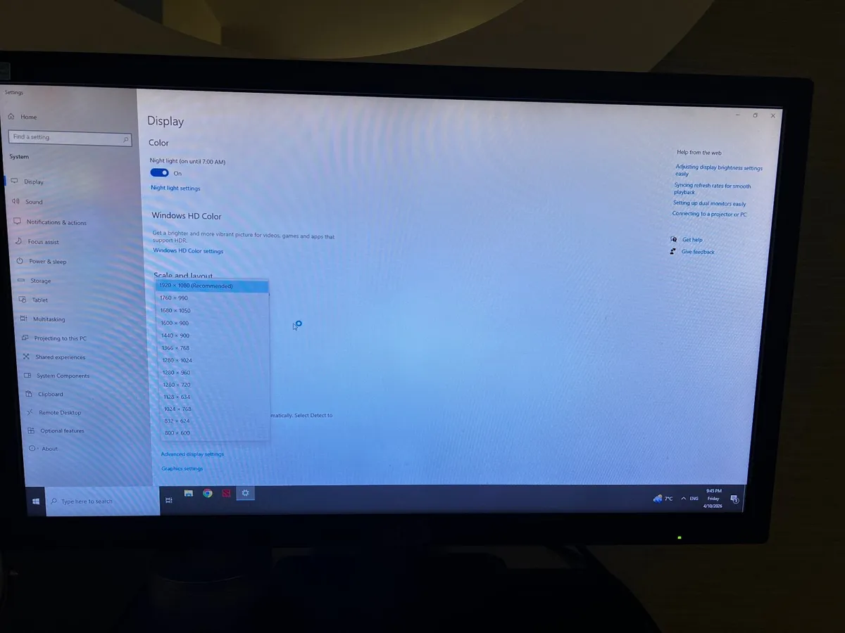 AOC PC Monitor Display 24" - Image 3