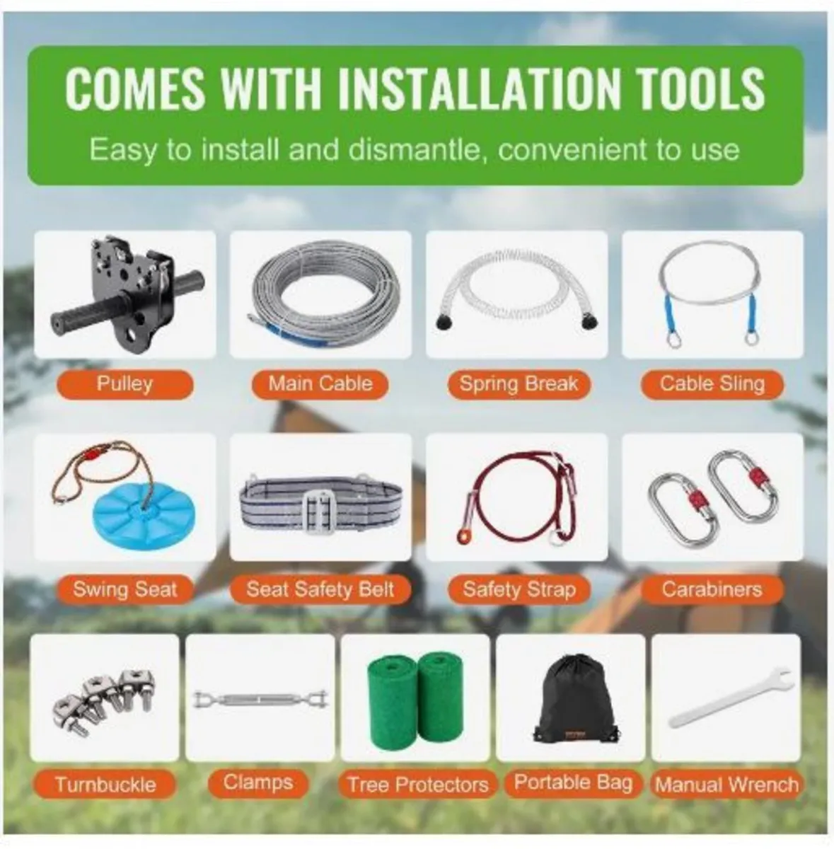 Zipline Kit for Kids and Adult - Image 2