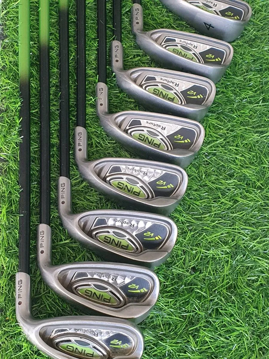 PING RAPTURE GRAPHITE IRONS  4 TO SW - Image 1